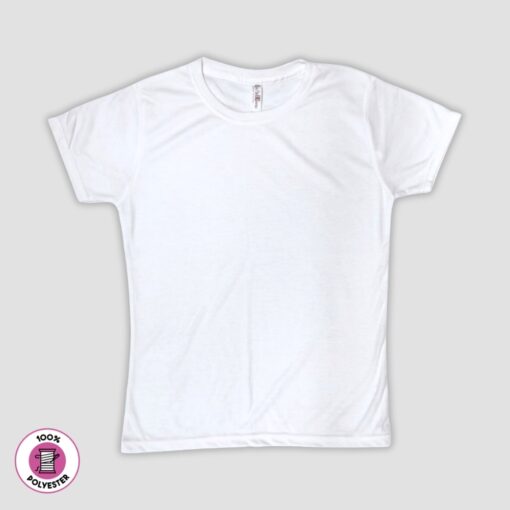 Ladies Blank T-Shirts for Sublimation - 100% Polyester - Neil & David Blank Apparel