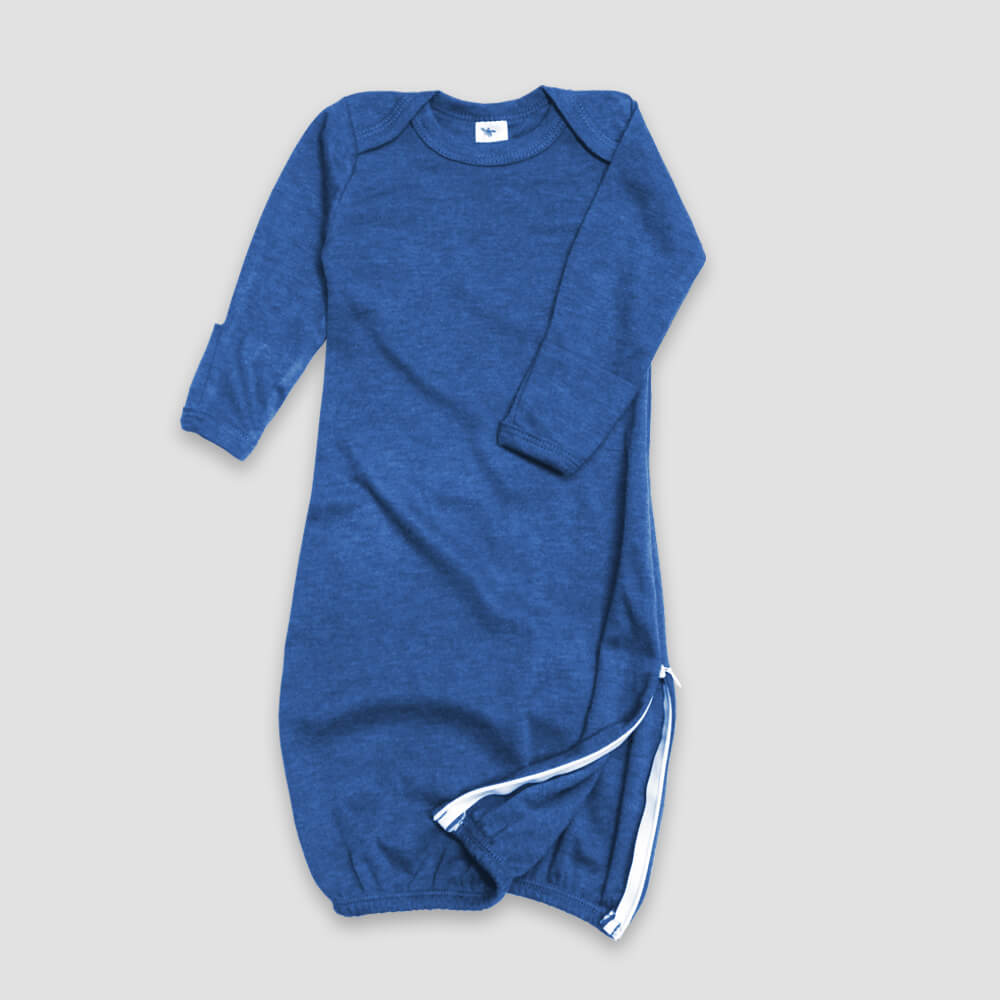 Blank Baby Sleep Gowns with Side-Zipper - KidsBlanks by Zoe