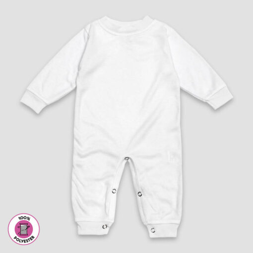 Baby Sleep N Play Long Sleeve Crew Neck – 100% Polyester - LG4401W - The Laughing Giraffe®