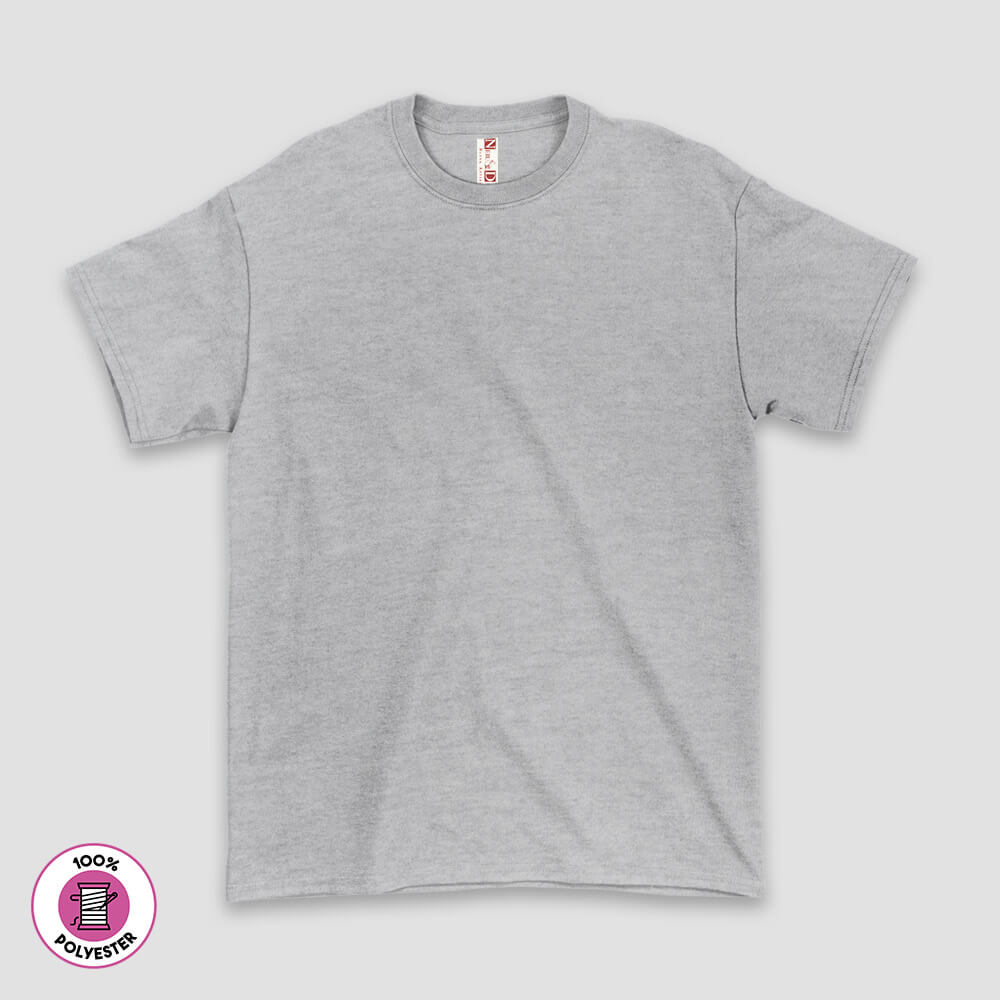 Monogram-filled logo T-shirt in interlock cotton