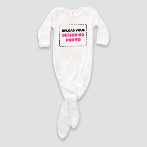 Personalized Newborn Gowns - Print-on-Demand Service - KidsBlanks by Zoe