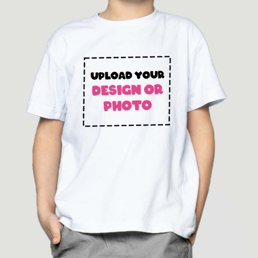 Design Your Own Shirt Customized T-Shirt - Add Your Picture Photo Text Print