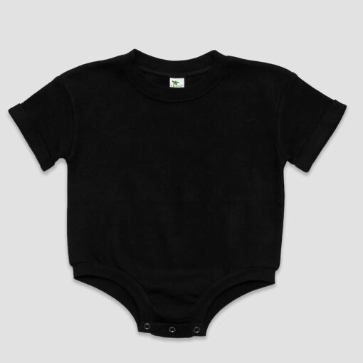 Wholesale Blank Baby Bubble Rompers - Black - KidsBlanks by Zoe