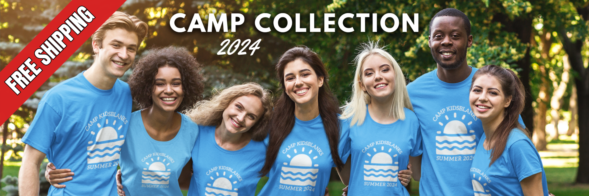 Custom Camp T-Shirts - Custom Printed Summer Camp T-Shirts