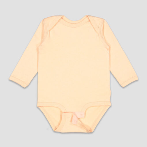 4421 Rabbit Skins - Blank Long Sleeve Baby Bodysuits - Wholesale Blank Infant Bodysuits