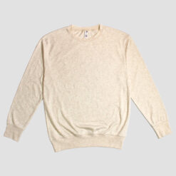 Wholesale Blank Unisex Pullover T-Shirts - ND3599 - Oatmeal