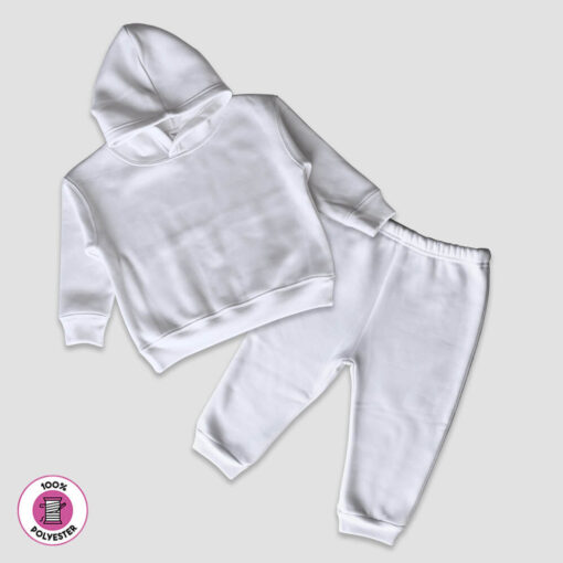 Blank Toddler Fleece Jogger Pants and Hoodie Set - Blanks for Sublimation Printing - LGS5688