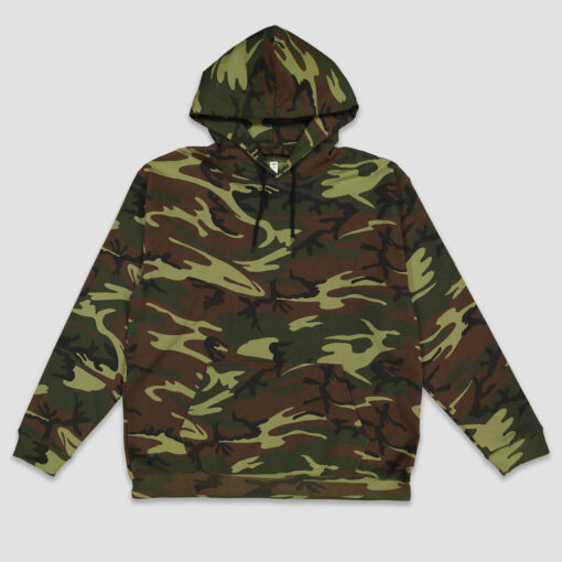 Adult Camo Pullover Hoodie - Code Five